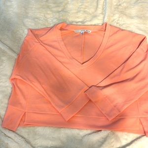 Peach Crop Top
